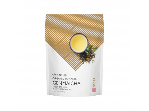 Bio japán Genmaicha tea - ömlesztett - ÚJ