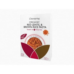 Bio gluténmentes vörös lencse és barna rizs tészta - Fusilli