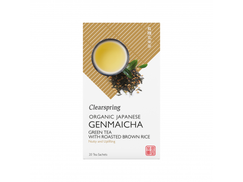 Bio Japán Genmaicha, Zöld tea pirított barna rizzsel - filteres