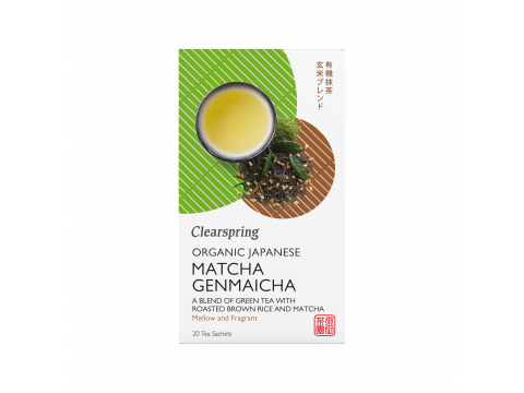 Bio Japán Matcha Genmaicha, zöld teakeverék - 20db filter